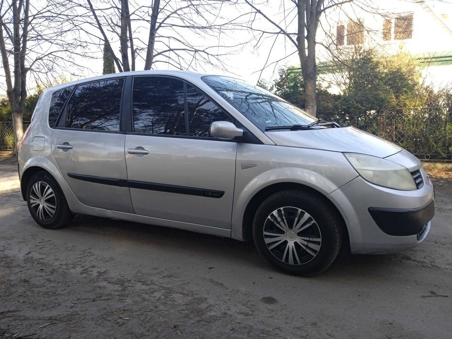 Мінівен Renault Scenic II 1.6 ГАЗ – БЕНЗИН 2005 року