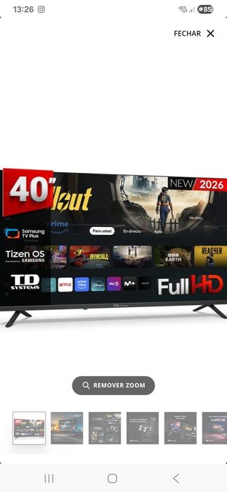 TV Smart de 40 Polegadas NOVA Samsung459630183628165120