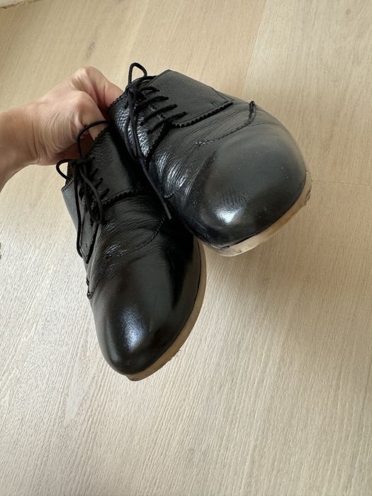 ZARA Man skórzane męskie buty skóra naturalna 42