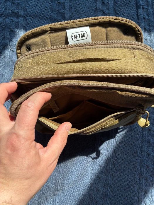 СУМКА ЧОЛОВІЧА M-TAC (EDC BAG ELITE HEX COYOTE)