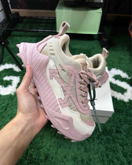 (БЕЗ ПЕРЕДОПЛАТИ)Off-White Odsy 1000 Pink оф вайт одси 1000 рожеві
