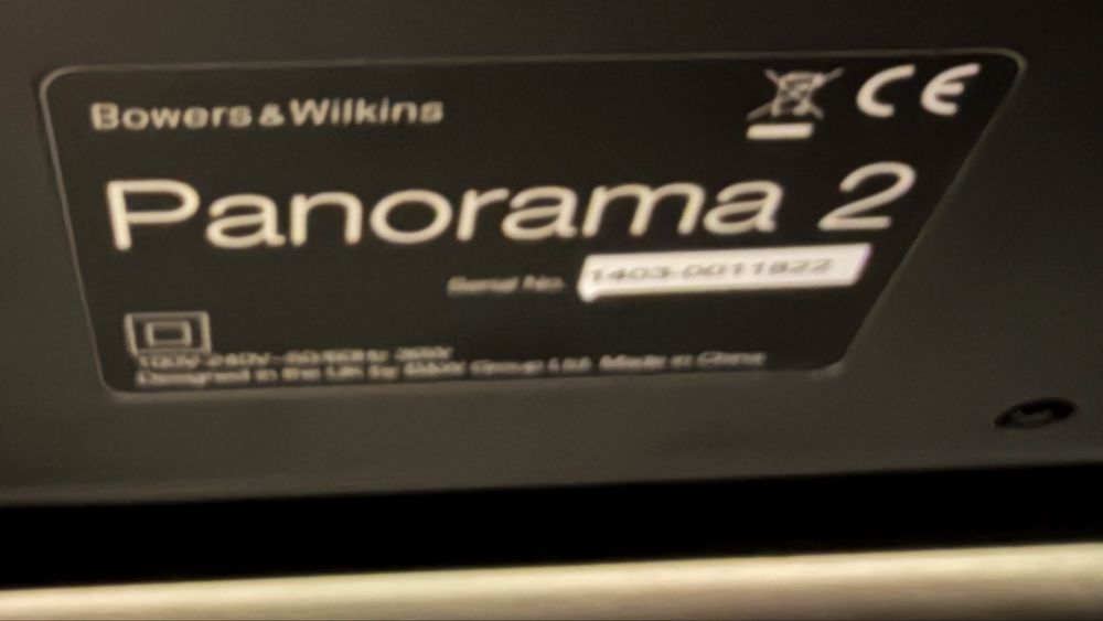 Bowers & Wilkins Panorama 2 Soundbar klasy Premium!