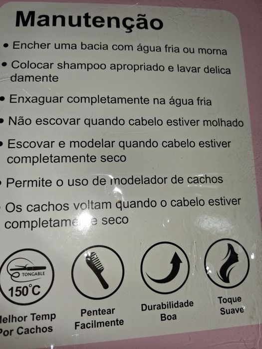 Cabelos organicos /creche e costura