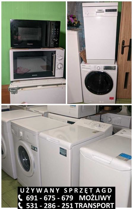 Używany sprzęt AGD - gwarancja i transport