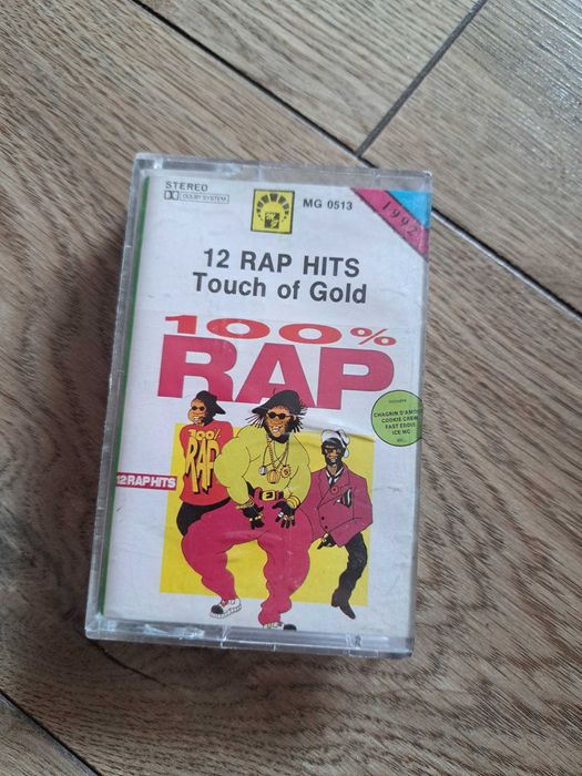 12 rap hits touch of gold 100% Rap kaseta magnetofonowa