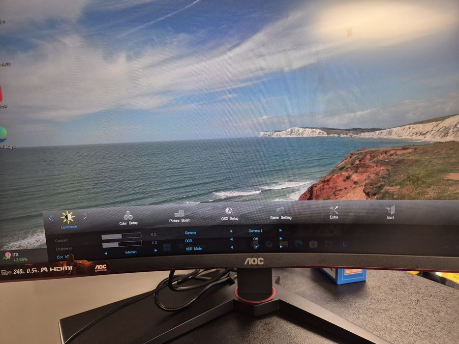 Monitor gamingowy AOC C32G2ZE/BK, Nowy, Komis Jasło Czackiego