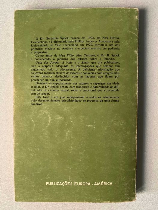 Guia dos Jovens: A Vida e o Amor, de Dr. Benjamin Spock