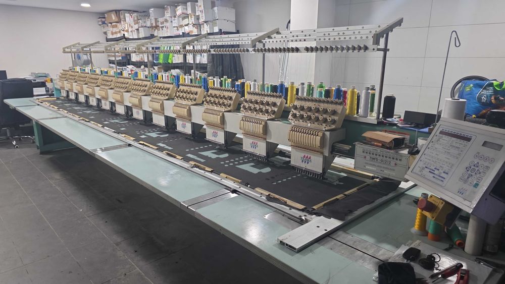 Maquina de bordar tajima 12 agulhas