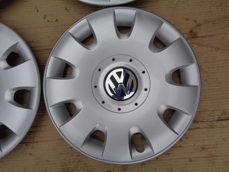 Oryginalne kołpaki, komplet kołpaków 15 VW, VOLKSWAGEN