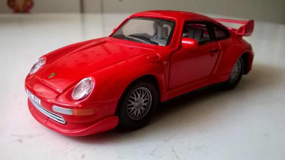 PORSCHE 911 GT model metalowo-plastikowy firmy hongwell