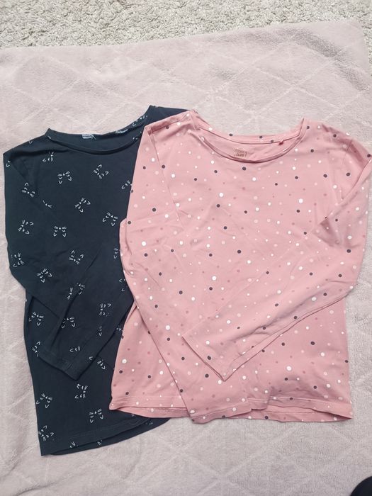 Bluzeczki H&M i Cool Club rozm 134