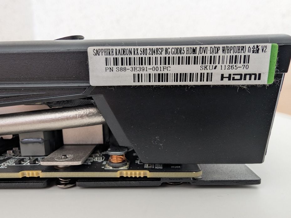 Sapphire AMD RX 580 2048sp 8GB