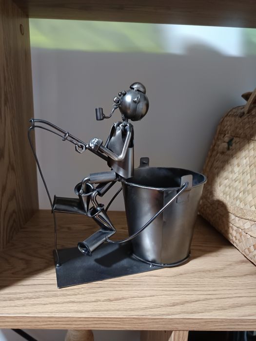 Estátuas de metal artesanais