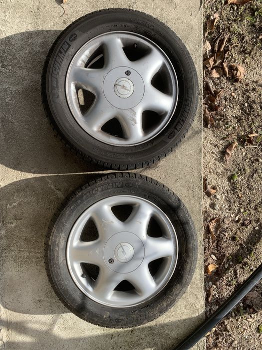 Dois jogos jantes opel 15 4x100