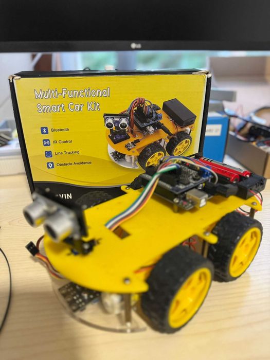 Multi functional smart car kit dev robô