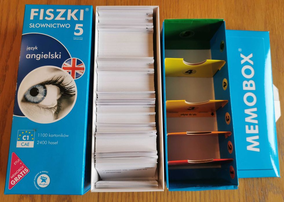 Fiszki - Angielski - Słownictwo 5.