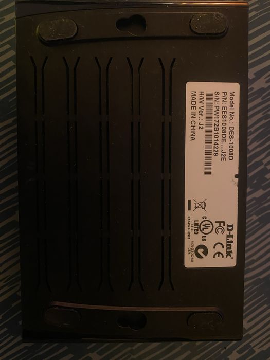 D-link DES-1008D repartidor de rede RJ-45