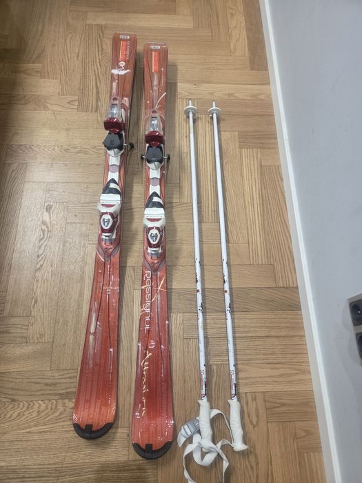 Narty damskie ROSSIGNOL 146 red, czerwone