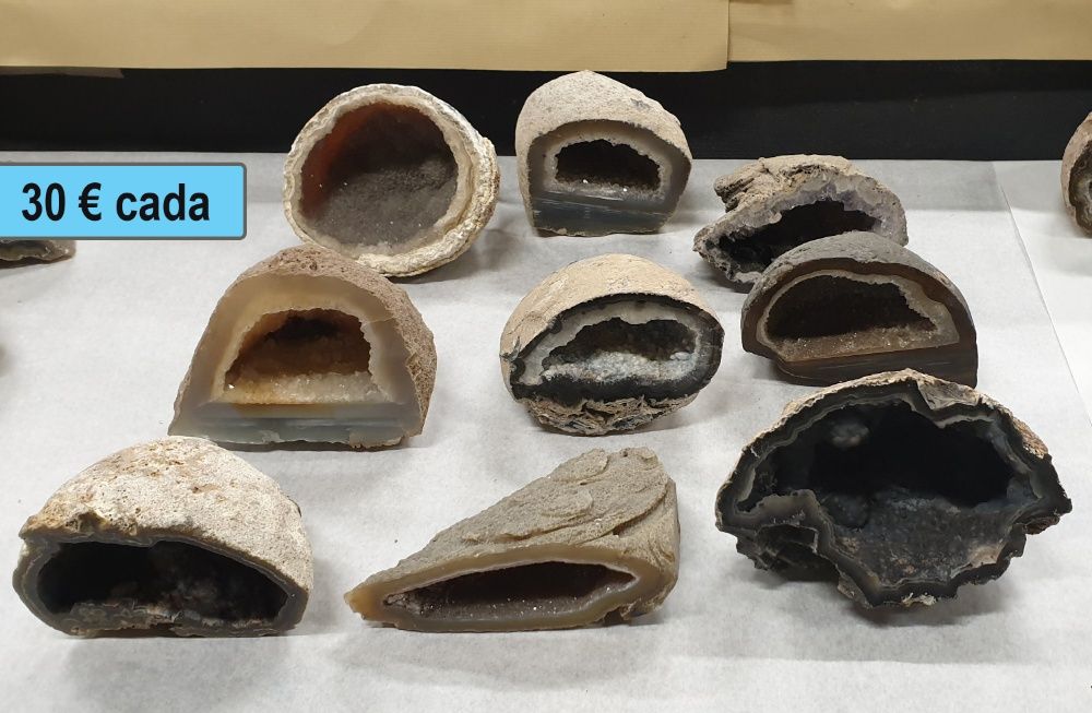31 Geodos Ágata Natural - diversos
