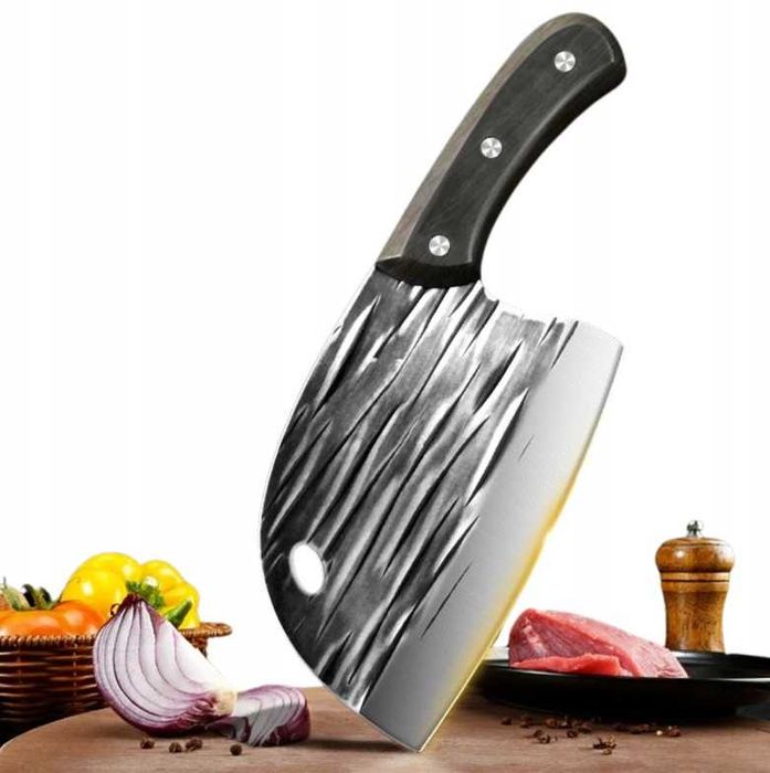 Nóż kuchenny ostry tasak do mięs, ryb, warzyw, japoński 25 cm