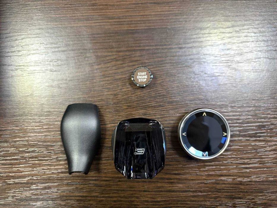 Хрусталь селектор АКПП с кнопками BMW3Series G20 18-22год (логотип3)