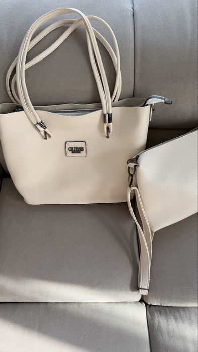 Сумка  guess жіноча шкіря сумка плетена сумка