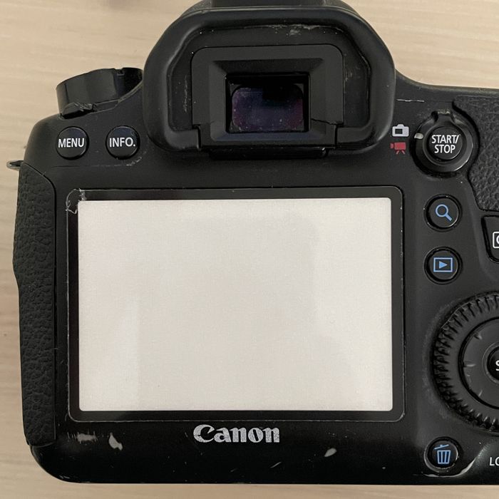 Захист («скло», пластик) екрану Canon EOS 6D