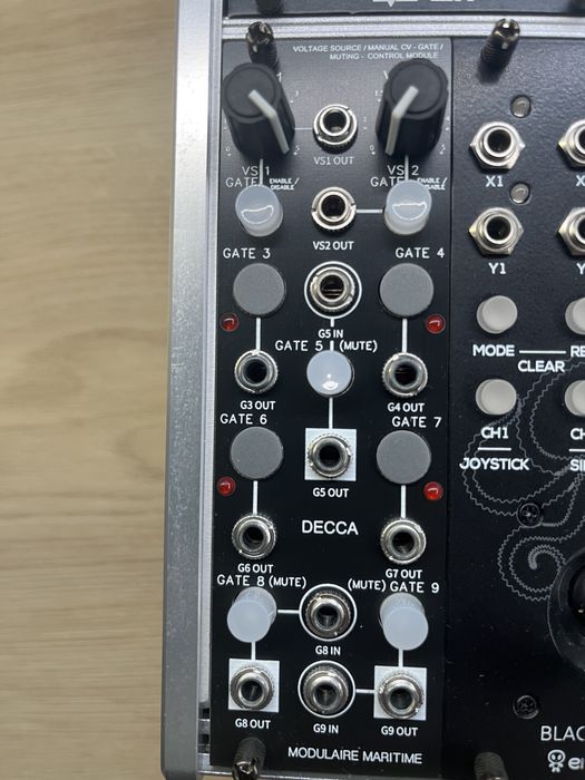 Moduł eurorack Modulaire Maritime "Decca" 2020 Noir