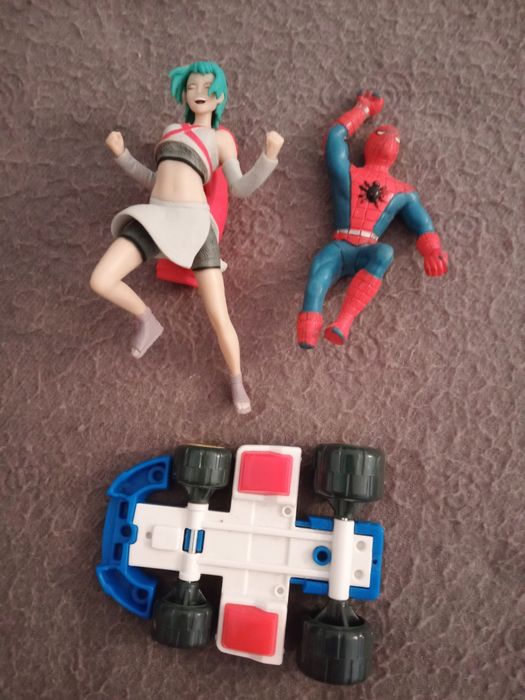 Várias Figuras de Ação Articuladas+Carrinho Nintendo