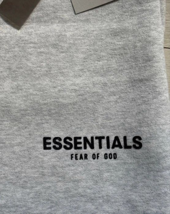 Чоловічі шорти ESSENTIALS Спортивні сірі шорти Есеншиал розмір М,Л,ХЛ шорти essentials