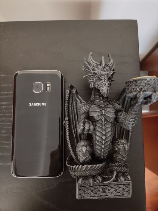 Figura Miniatura Dragão para pousar vela