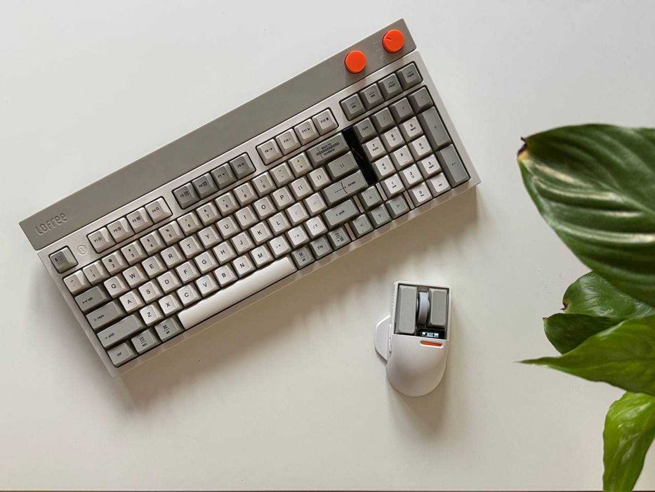 Bezprzewodowy zestaw mechanicznej klawiatury i myszy Lofree