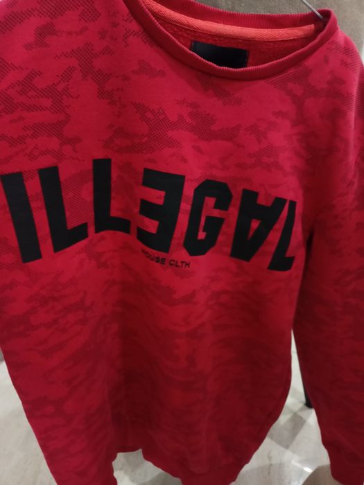 Bluza czerwona house S
