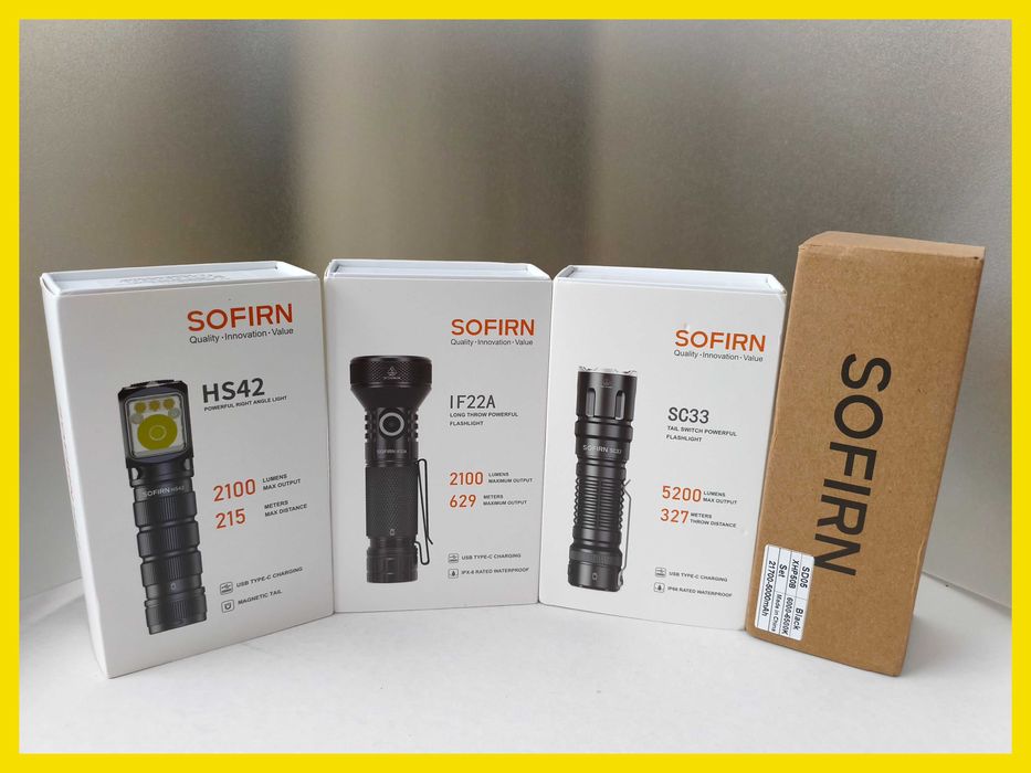 Ліхтар Sofirn SC33, IF22A, HS42, SD05