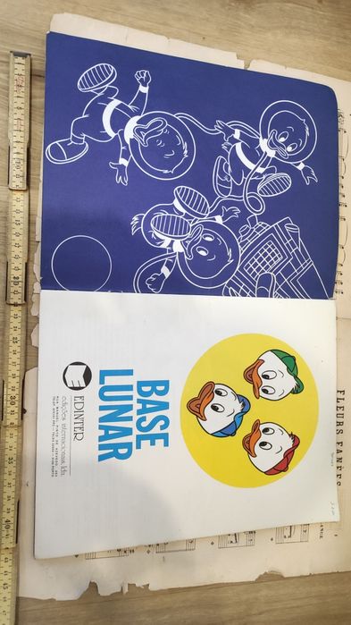 Base Lunar - Livro Walt Disney Edinter