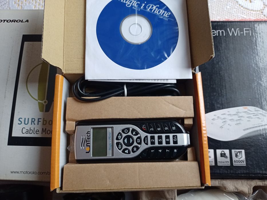 Modem Router wifi kablowy TP-Link Motorola Skype