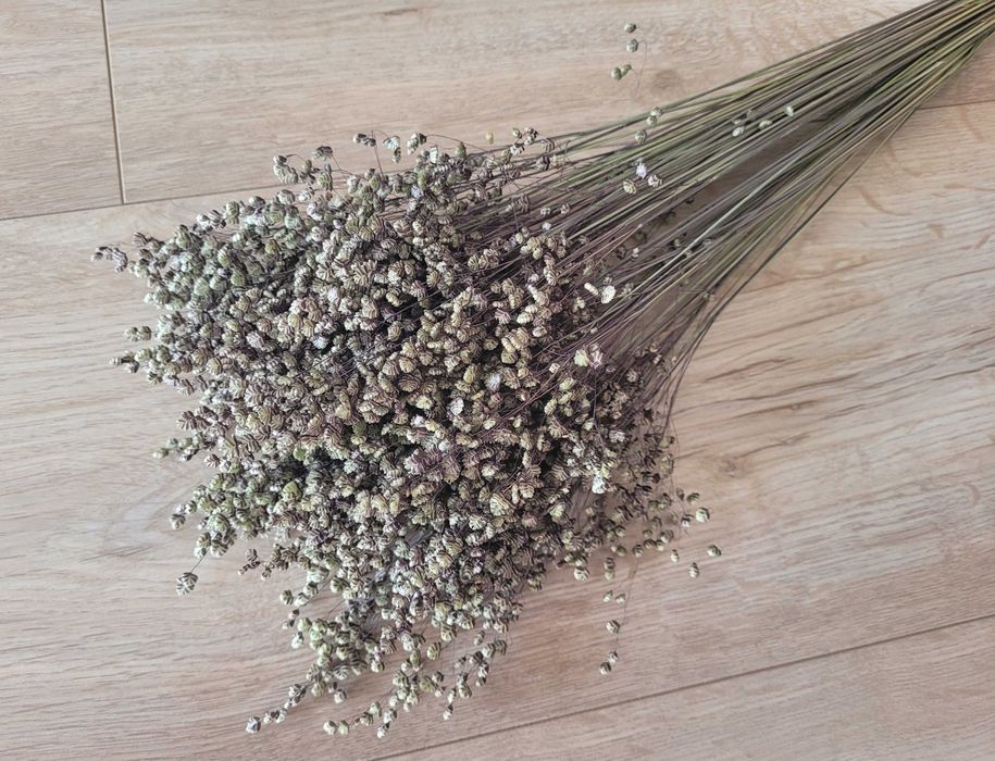Suszone bukiety na świąteczny stół - dodatki florystyczne