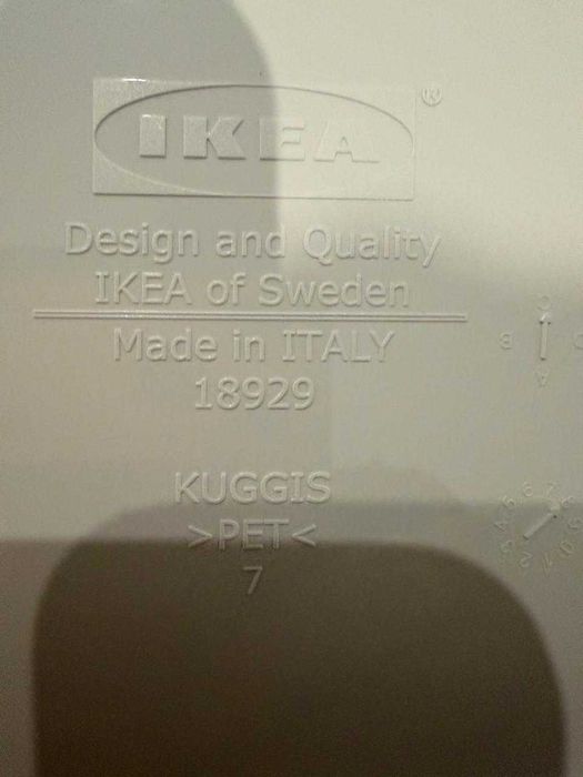 6 caixas c/ tampa para organização kuggis IKEA