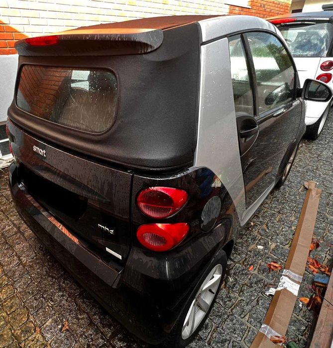 smart fortwo 451 capota lona