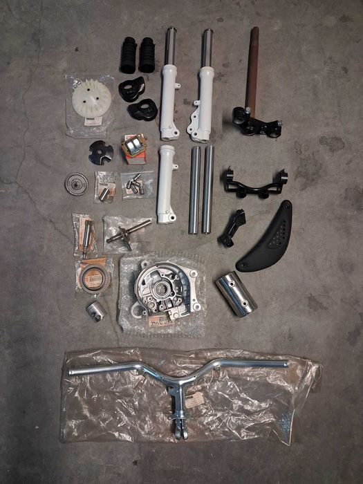 Yamaha Cr50 Target peças novas