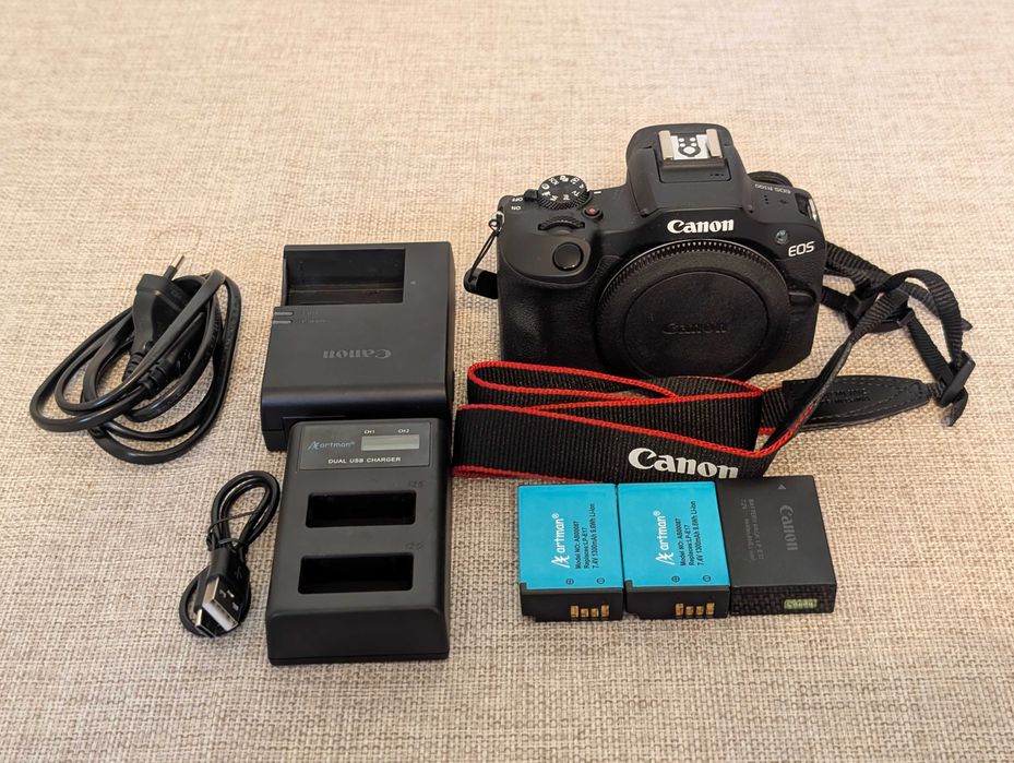 CANON EOS R100 dodatkowe baterie