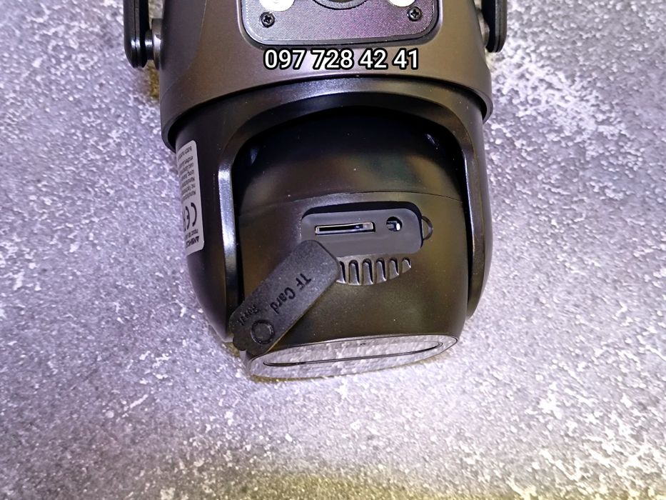 Подвійна вулична iCSee 8мр IP Wi-Fi камера