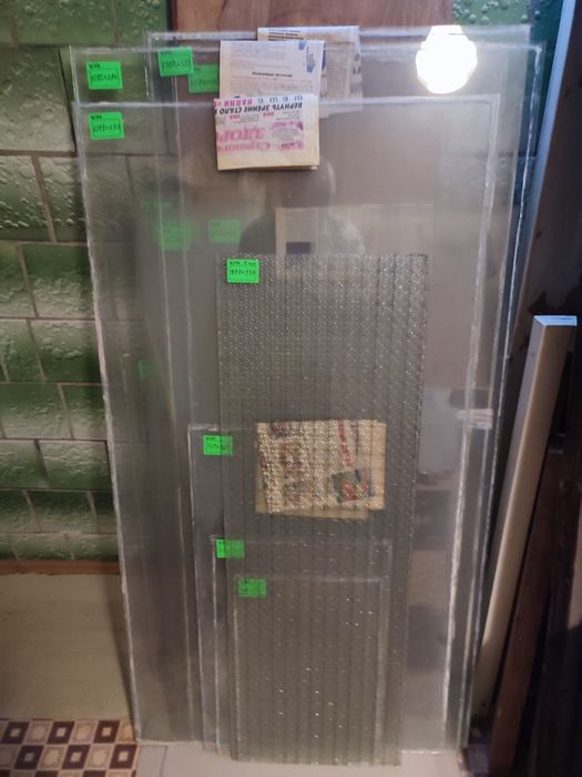 Стекло оконное б/у