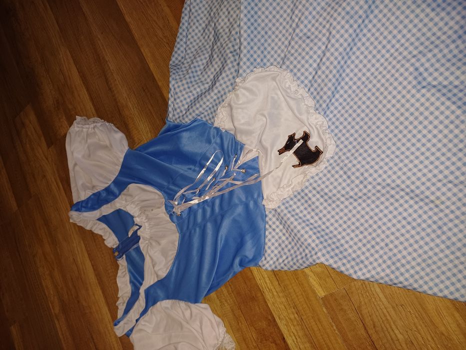 Dorotka czarnoksiężnik z krainy Oz przebranie L Alicja w krainie czaro