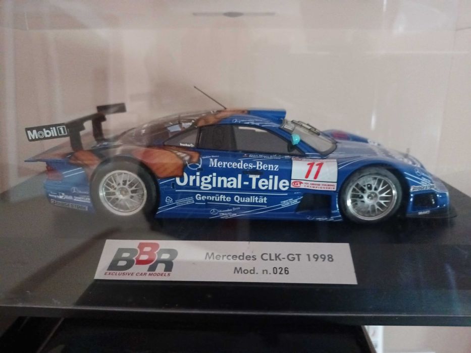Miniatura Mercedes clk-gt da BBR Edição Numerada