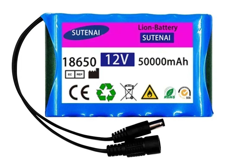 KIT Solar 12V - Painel 25W + Controlador 10A + Bateria 50000mAh