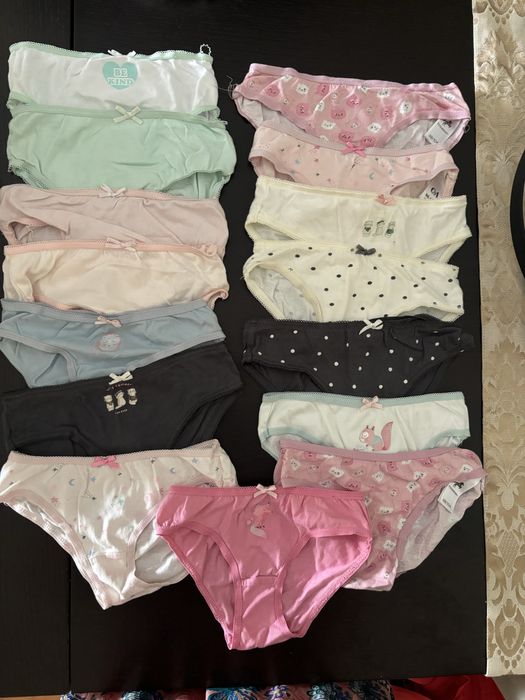 Lotes de Cuecas menina 3A, 4A, 5A