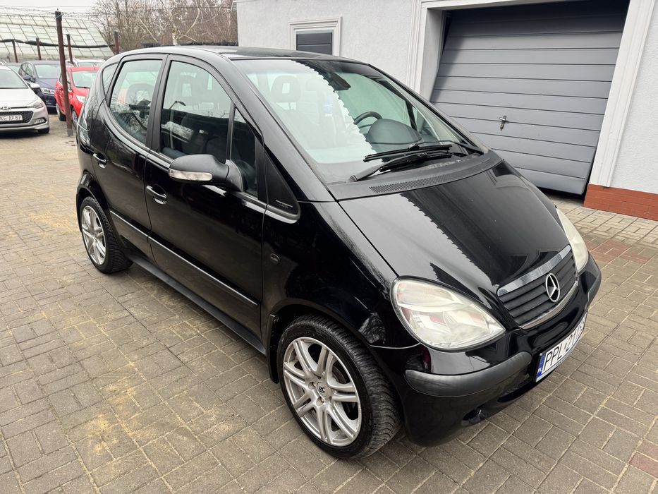 Mercedes A klasa 1.6 102 KM sprowadzony 2004 zarejestrowany zimówki