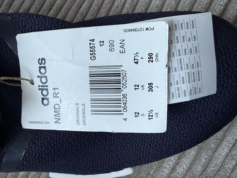 Sportowe Lekkie buty Adidas NMD_R1 Nowe