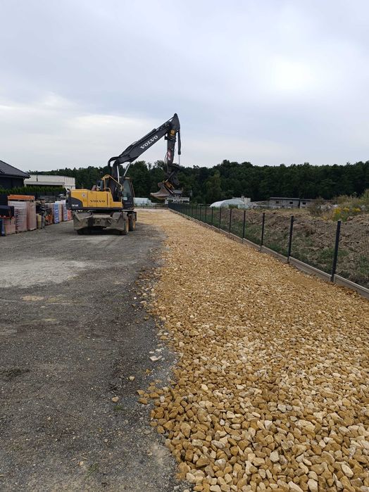 Budowa dróg utwardzanie terenu